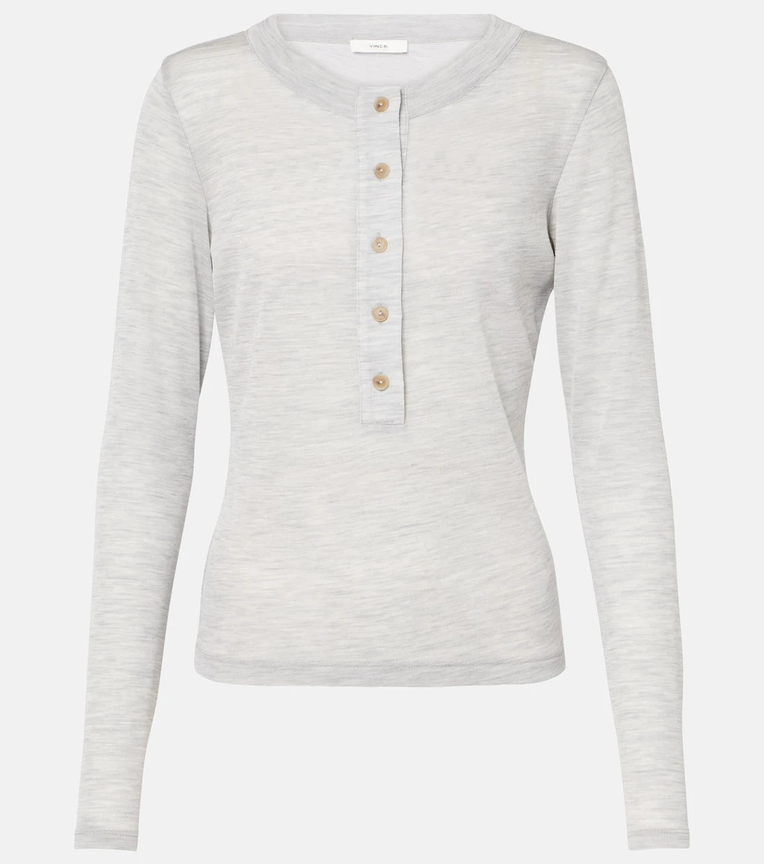 Vince - Henley wool top