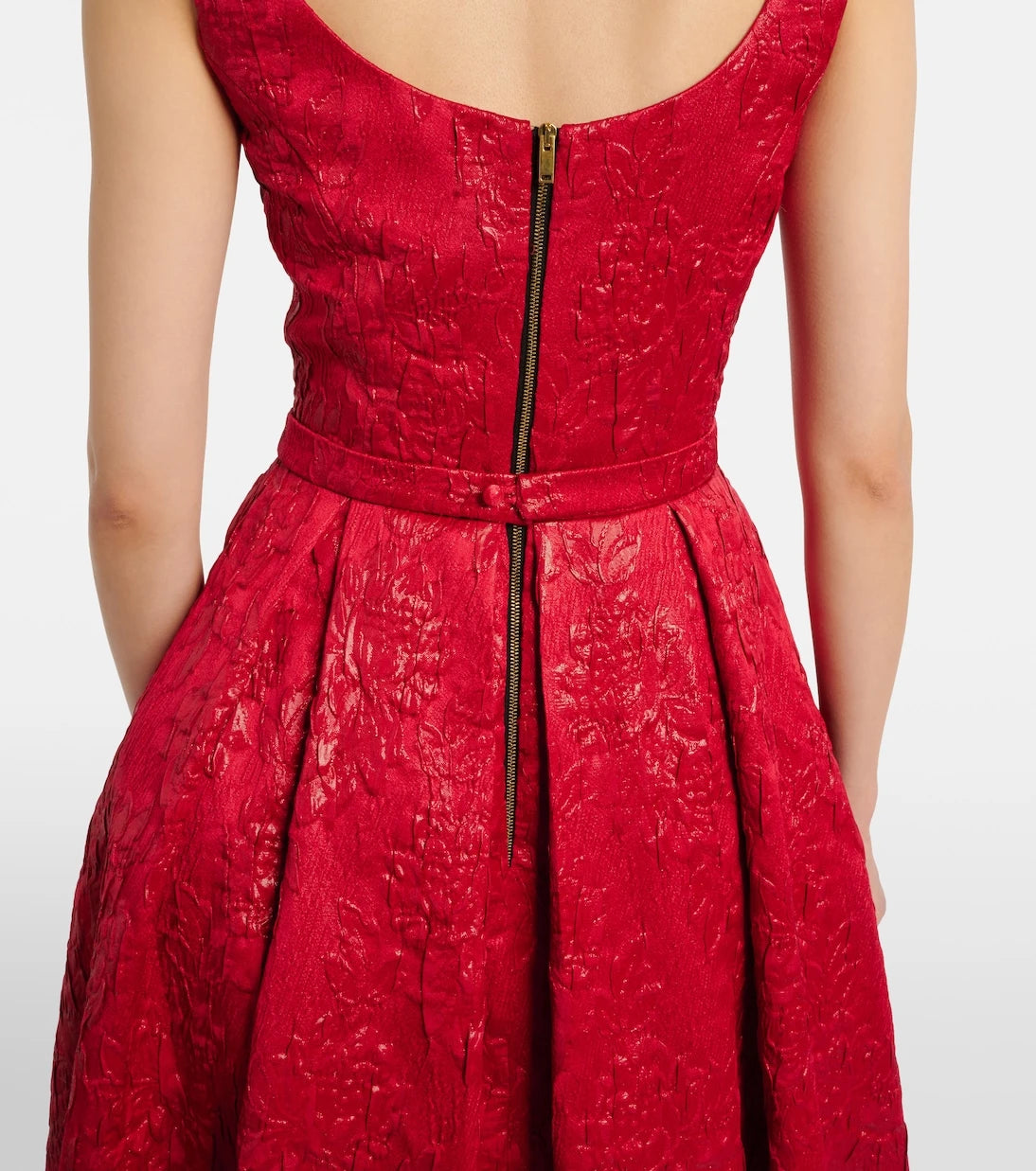 Safiyaa - Asher floral jacquard midi dress