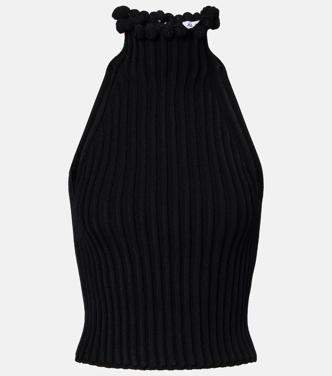 Alaïa - Ribbed-knit turtleneck top