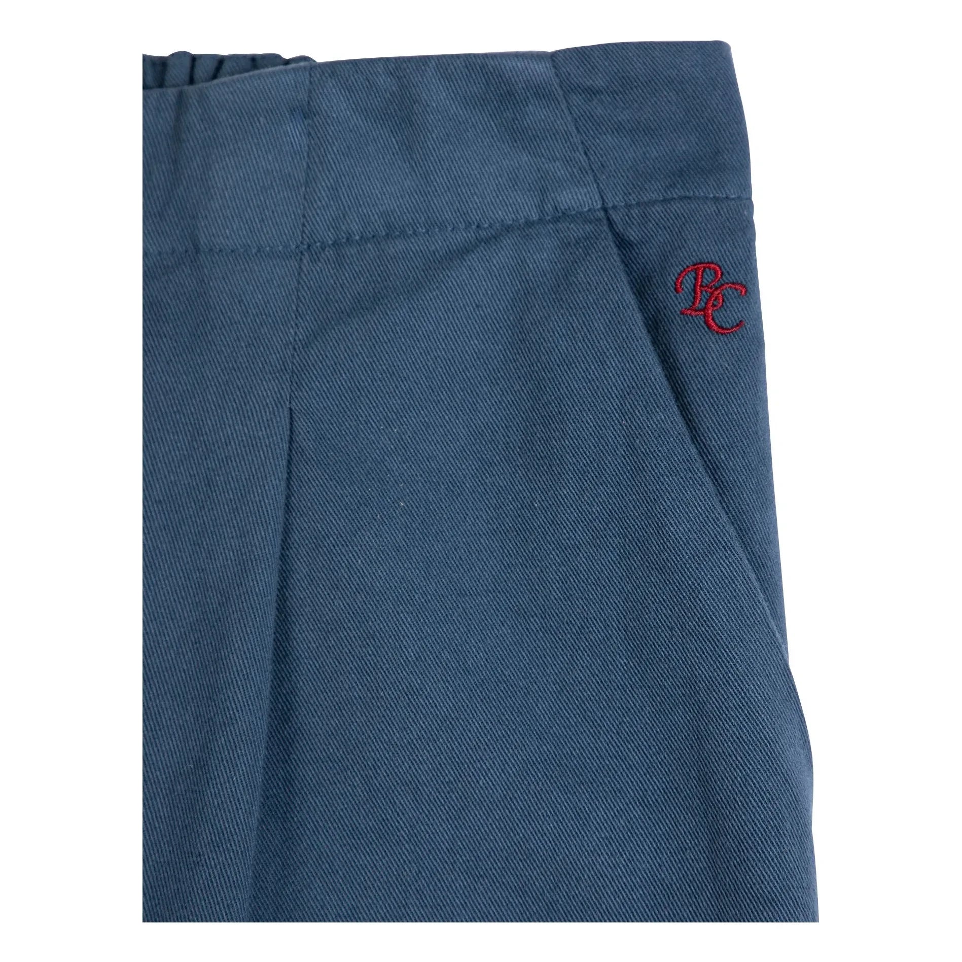 Bobo Choses - Straight Leg Cotton Pants | Dark Blue