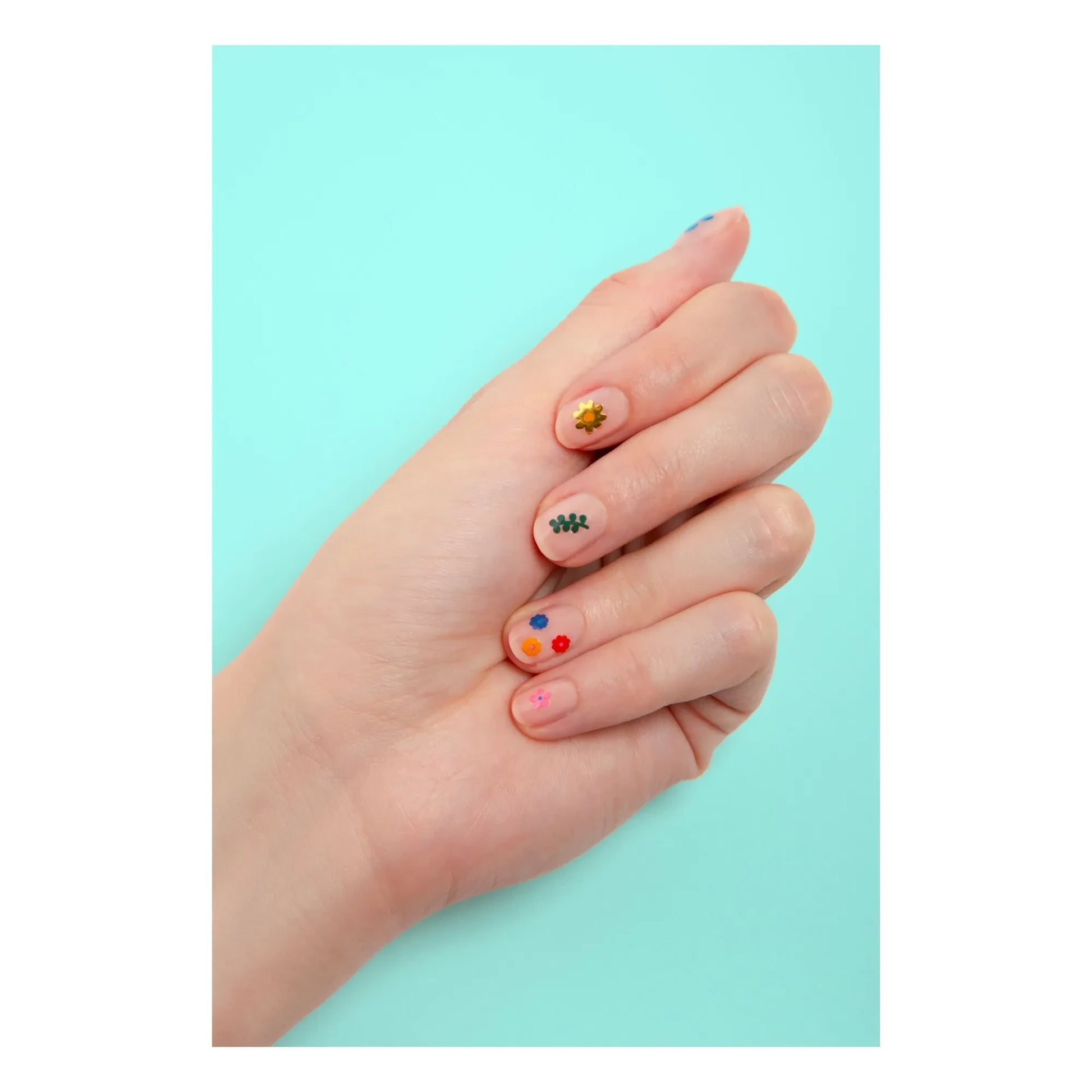 Omy - Flower nail stickers