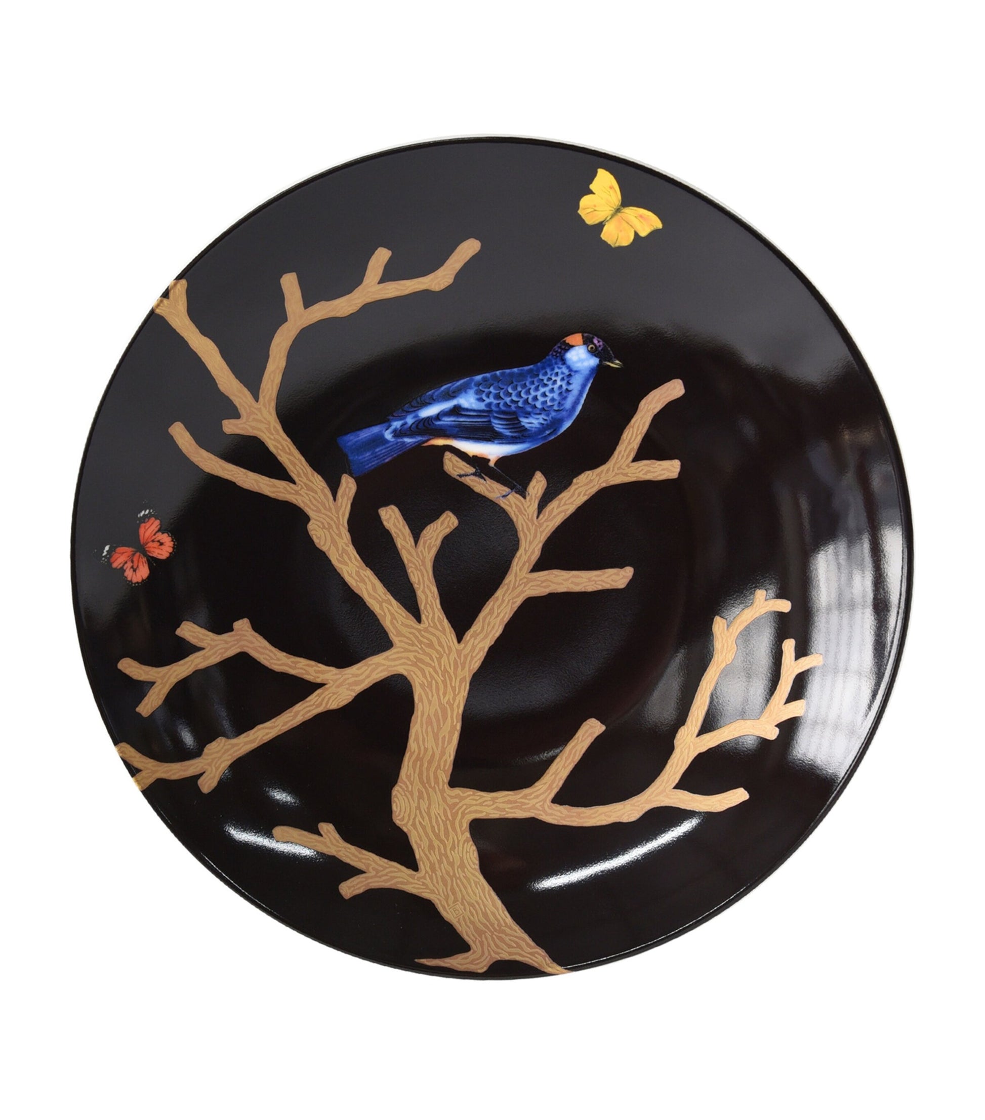 Set of 4 Aux Oiseaux Dessert Plates ( 21cm)
