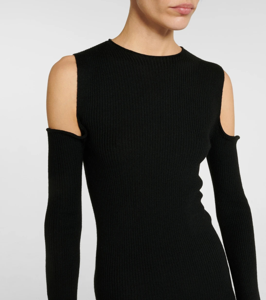 Rick Owens - Knitted virgin wool maxi dress