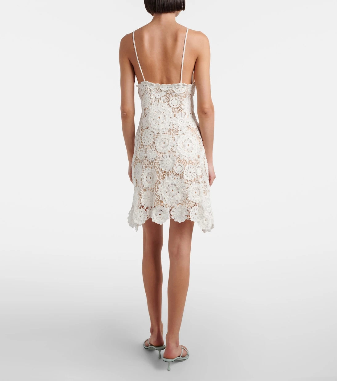 Self-Portrait - Crochet minidress