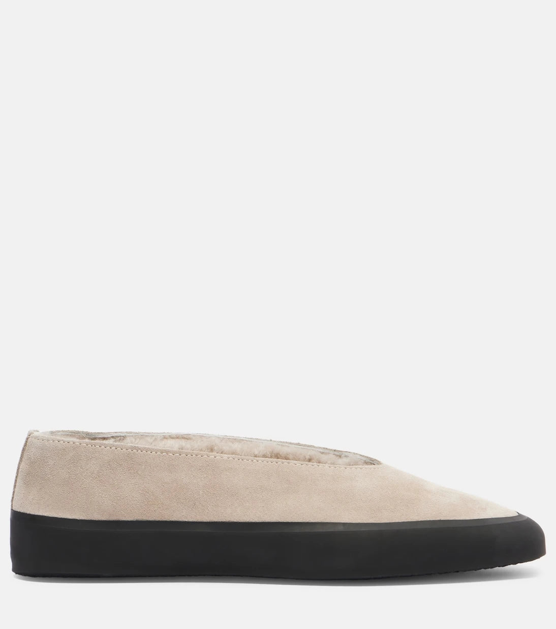 Le Monde Béryl - Apres Ski shearling-lined suede flats