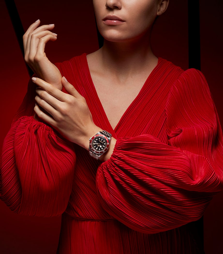 TUDOR Stainless Steel Black Bay Watch 41mm