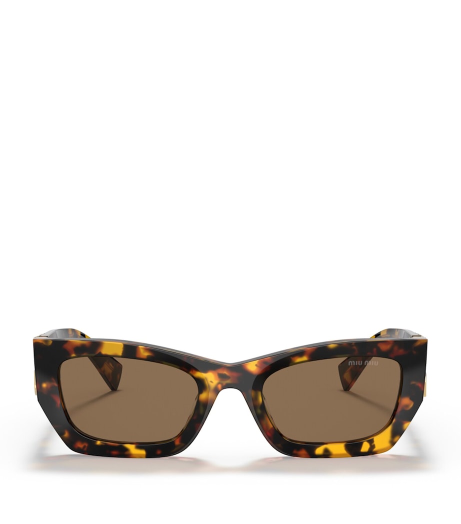Brown Acetate 0MU 09WS Sunglasses
