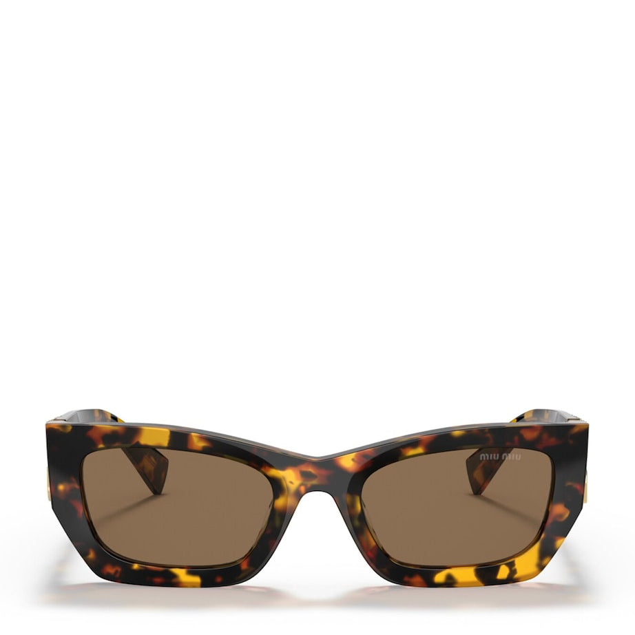 Brown Acetate 0MU 09WS Sunglasses