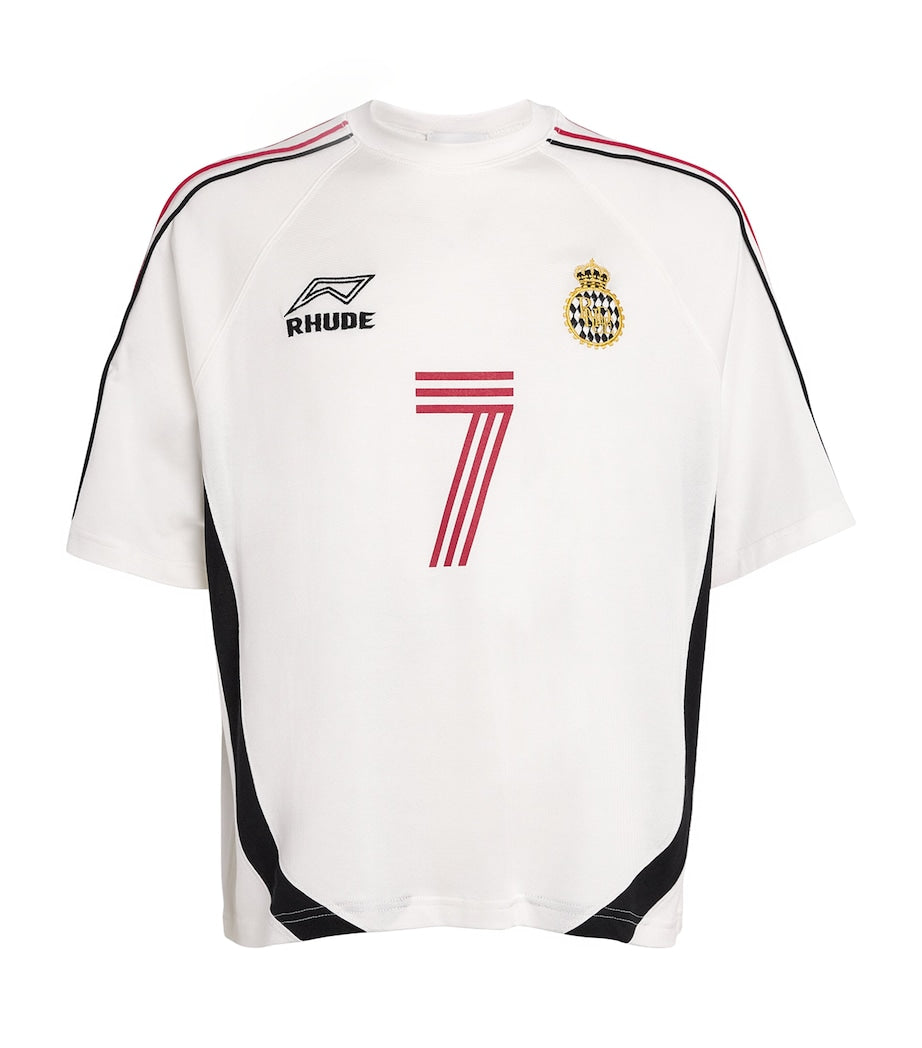 Cotton-Blend Football Jersey T-Shirt