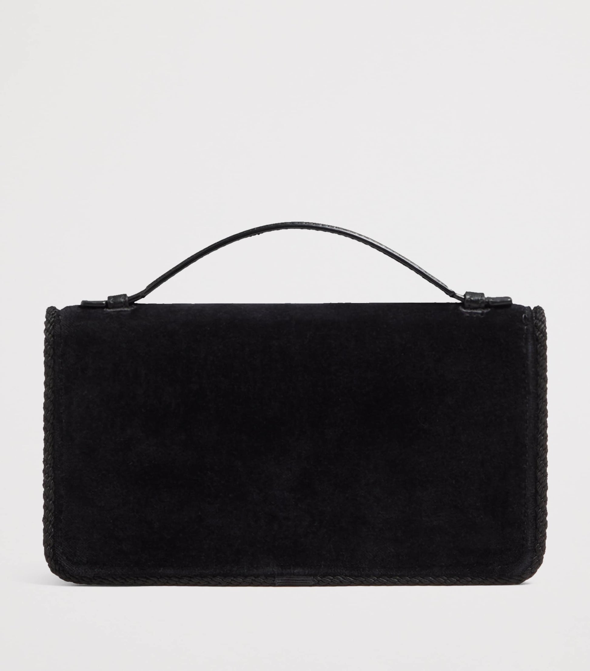 Valentino Garavani Black VLogo Signature Wallet with Strap