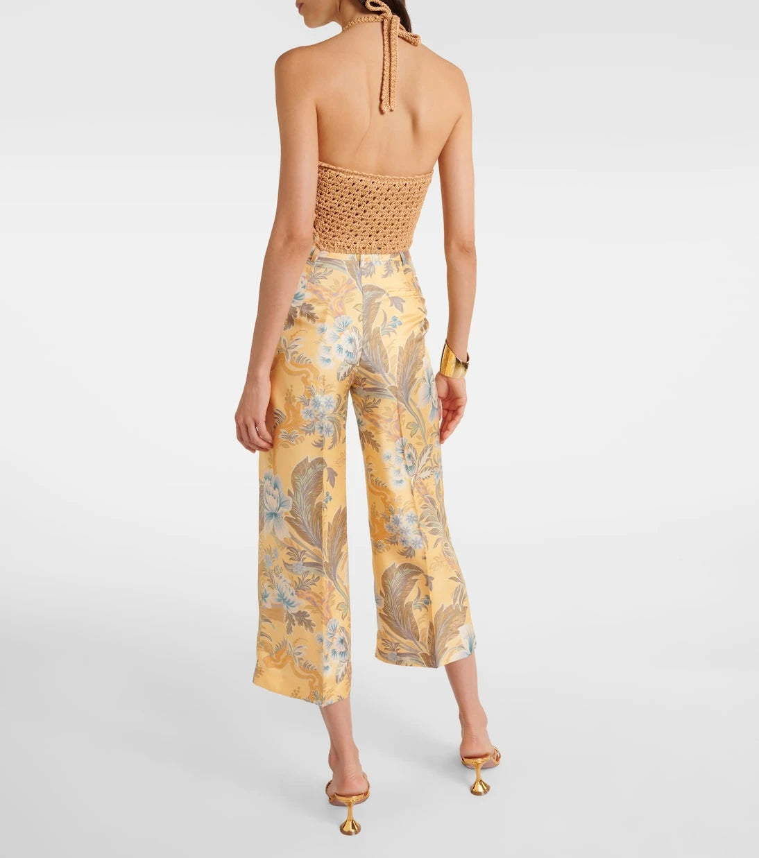 Etro - Crochet cotton top