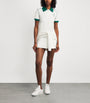 White SRC Mini Tennis Skirt