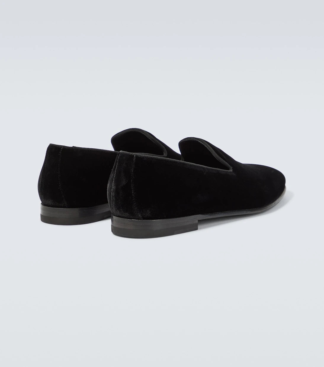 Manolo Blahnik - Mario velvet loafers
