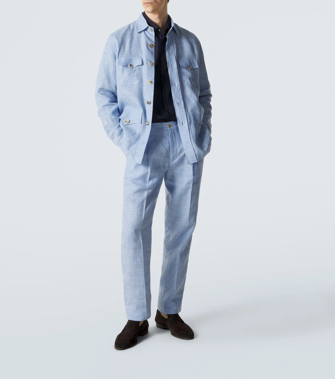 Rubinacci - Linen field jacket