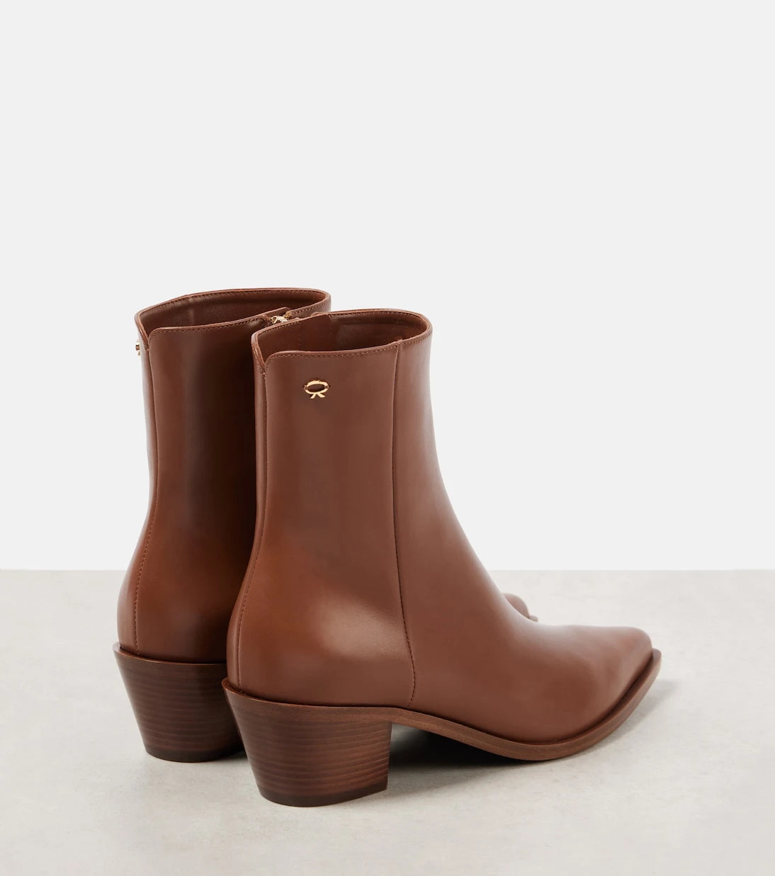 Gianvito Rossi - Kinney 45 leather ankle boots