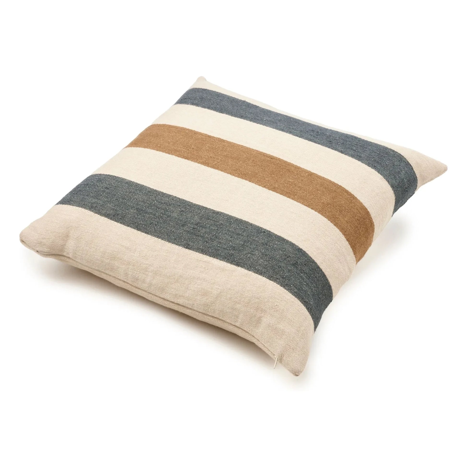 Libeco - Dakota Stripe cushion cover | Ecru