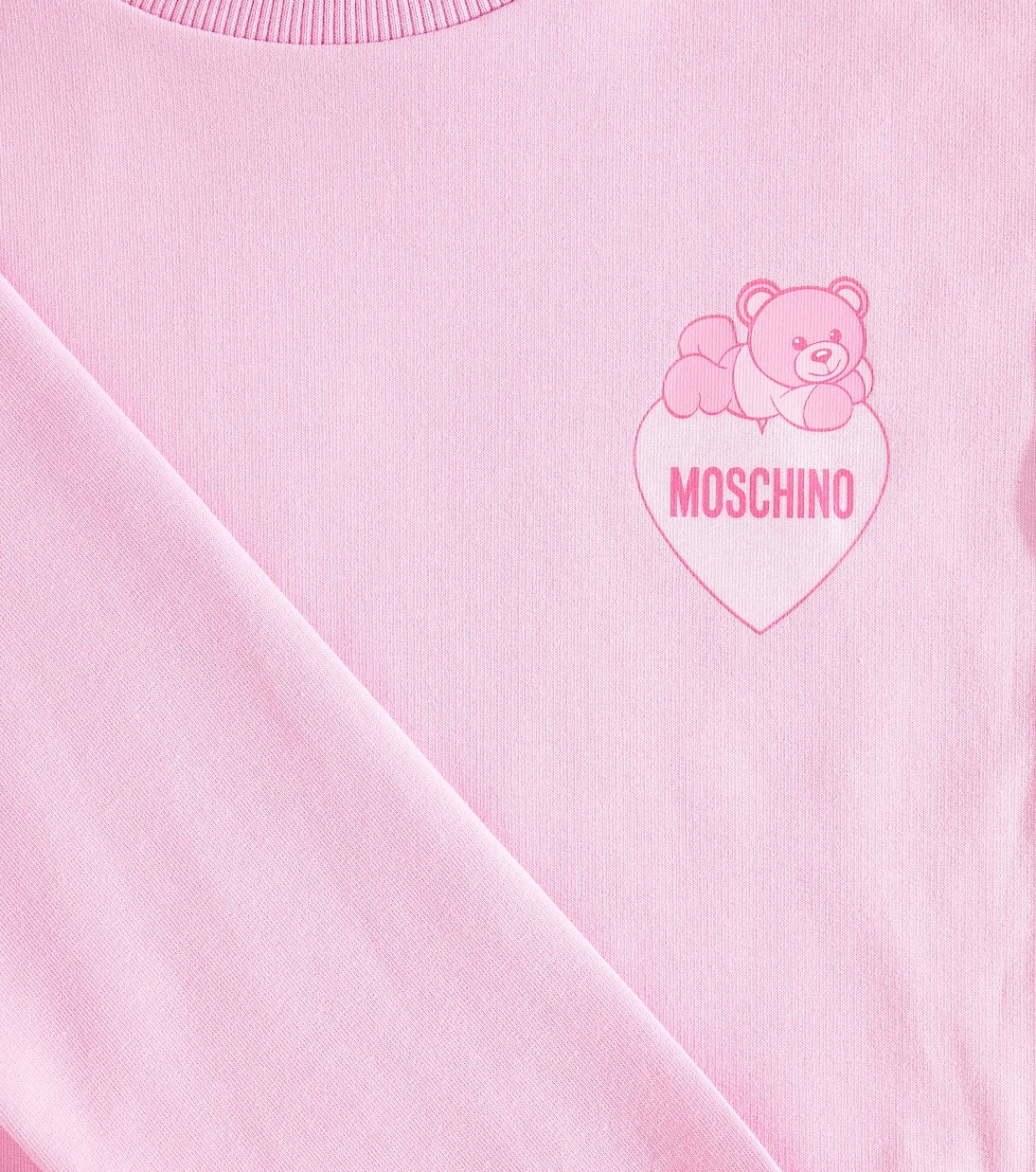 Moschino Kids - Printed cotton-blend dress
