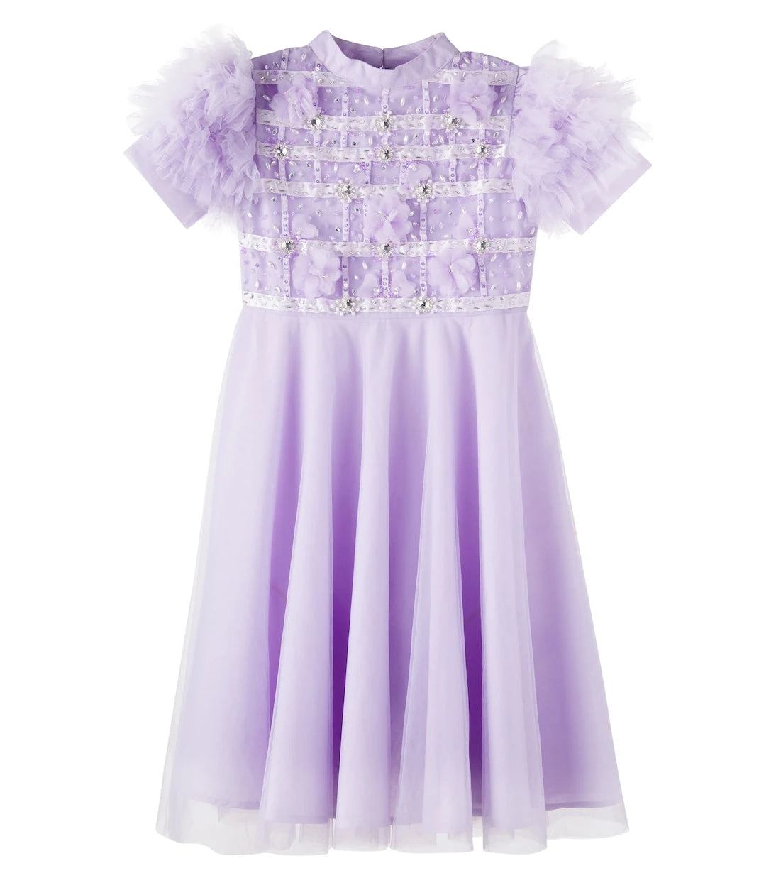 Tutu Du Monde - Aria embellished ruffled tulle dress
