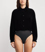 Max Mara Velvet Jacket Bodysuit