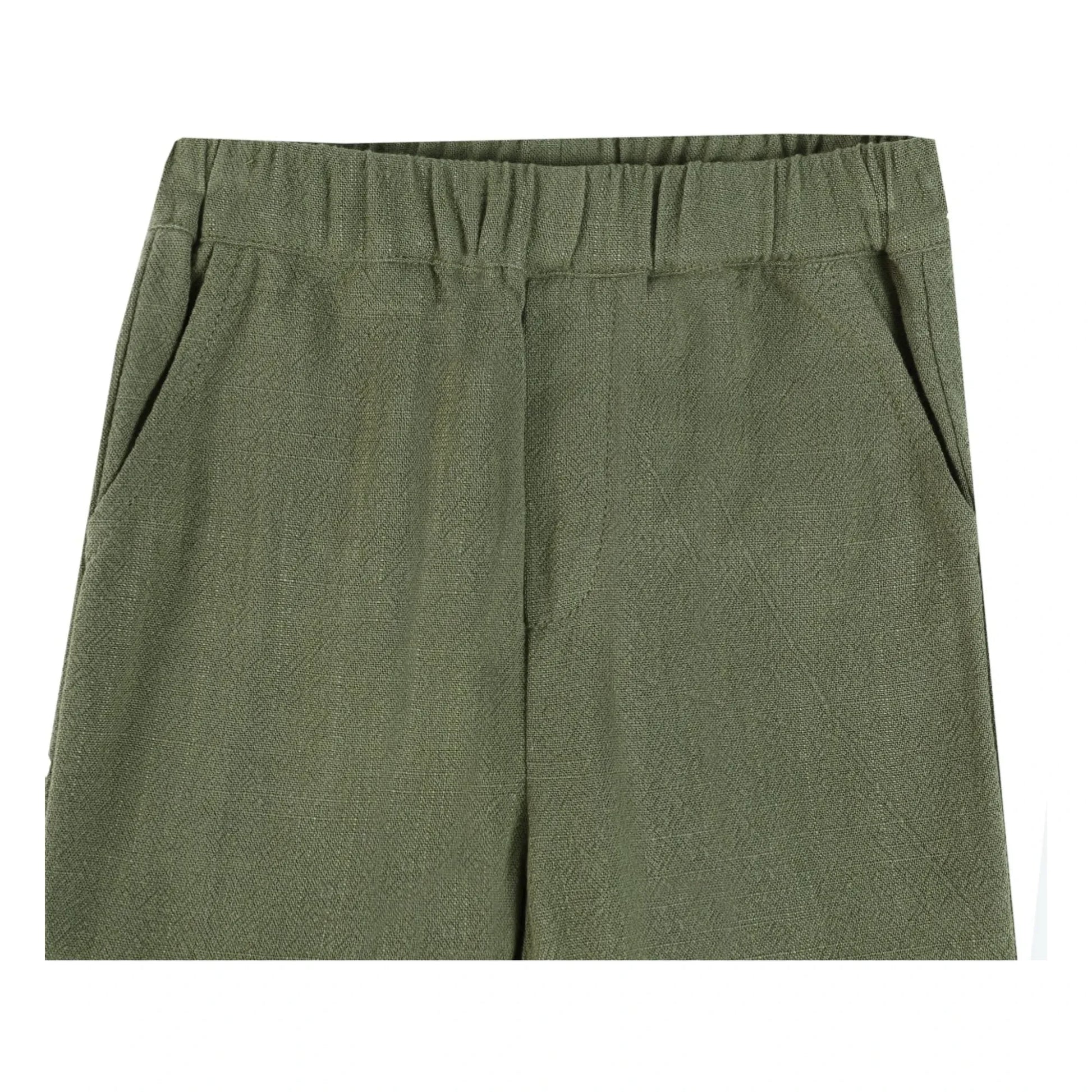 Donsje - Dado pants | Dark khaki