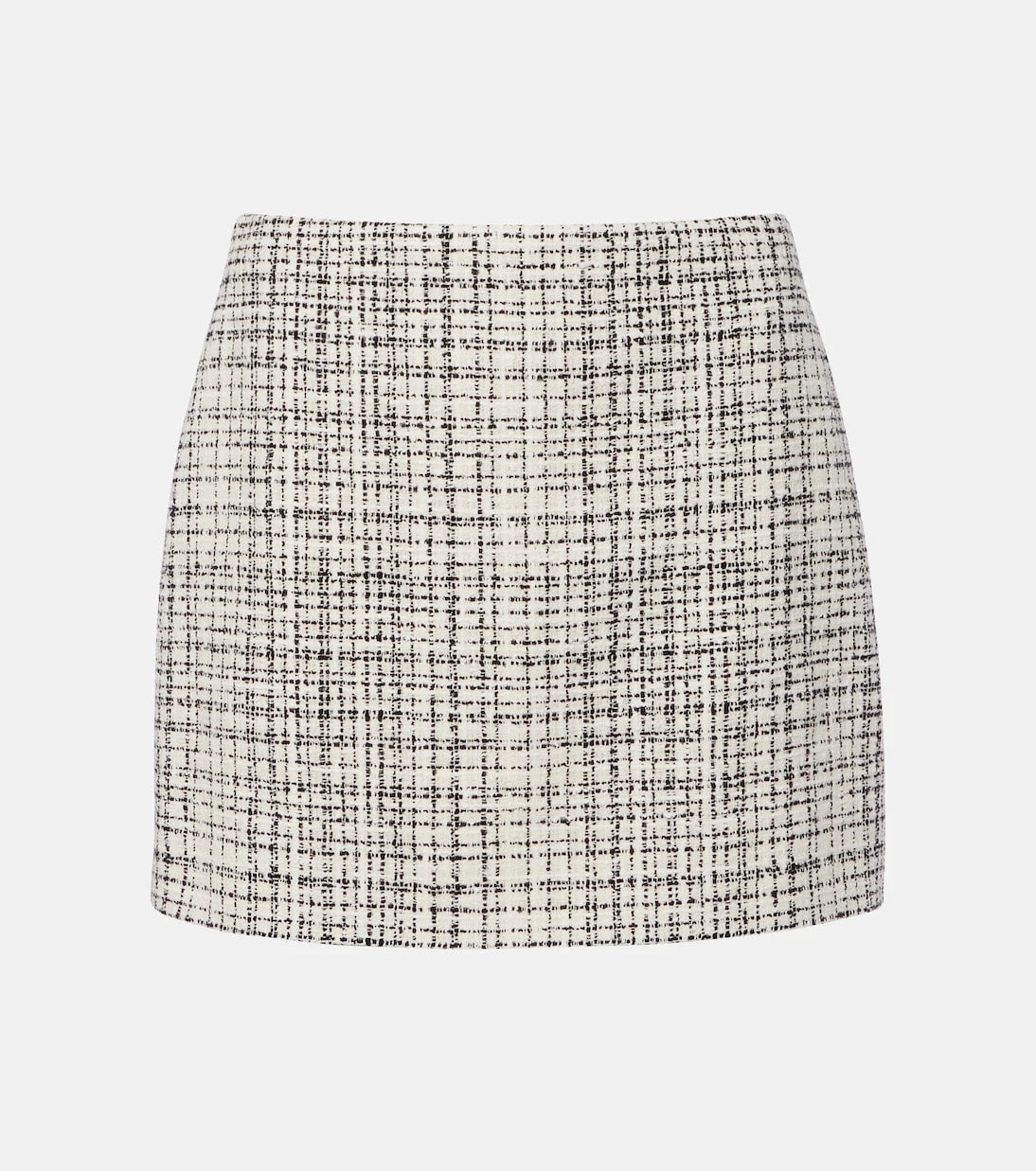 Valentino - Cotton-blend tweed miniskirt