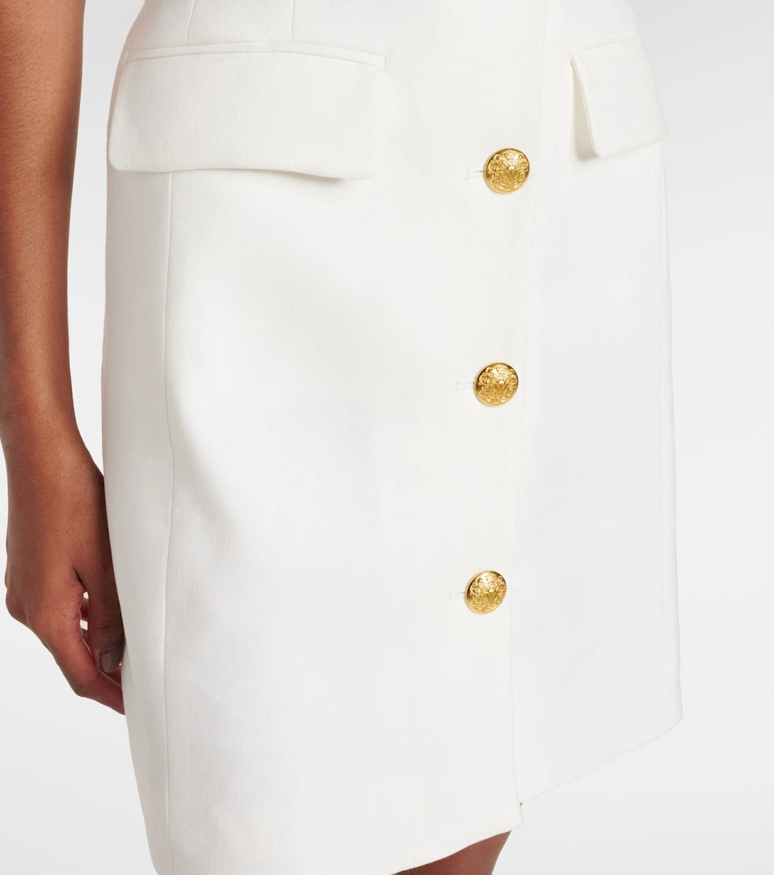 Veronica Beard - Fairfax linen-blend minidress