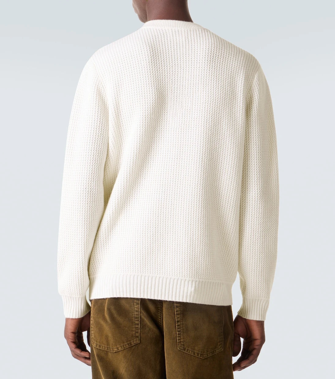 Allude - Waffle-knit wool and cashmere sweater