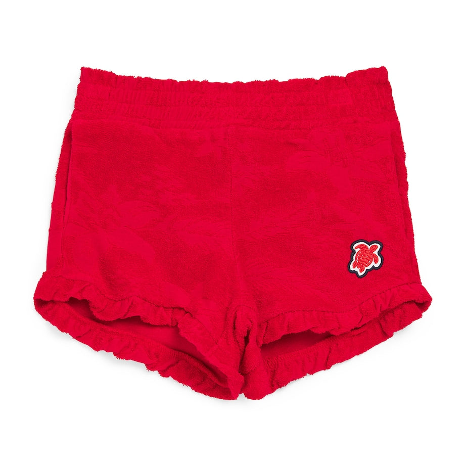 Vilebrequin Kids Towelling Frill-Trim Shorts (2-14 Years)