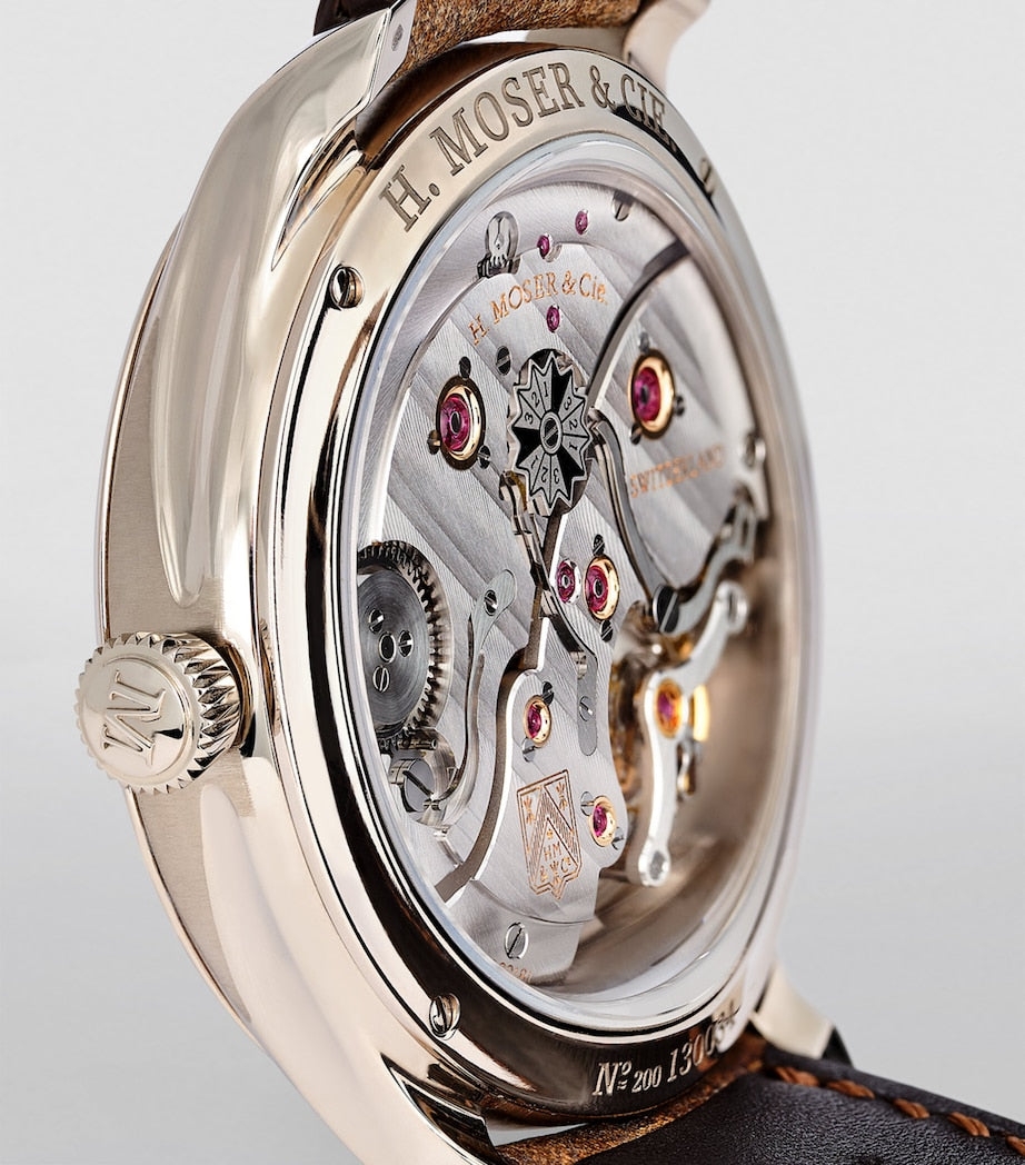 White Gold Endeavour Watch 42mm