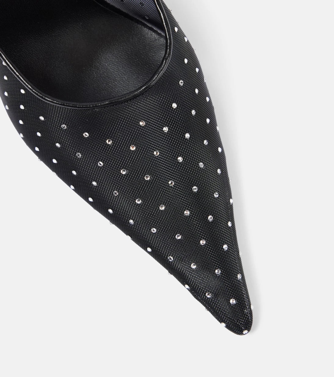 Magda Butrym - Crystal-embellished mesh pumps