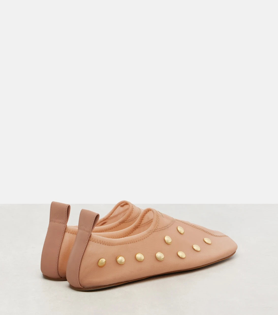 Chloé - Rita studded mesh flats