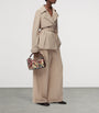 LOEWE Beige Cotton Belted Short Trench Coat