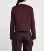 Claudie Pierlot Brown Wool Collared Jacket