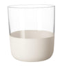 Set of 4 Manufacture Rock Blanc Tumblers (370ml)