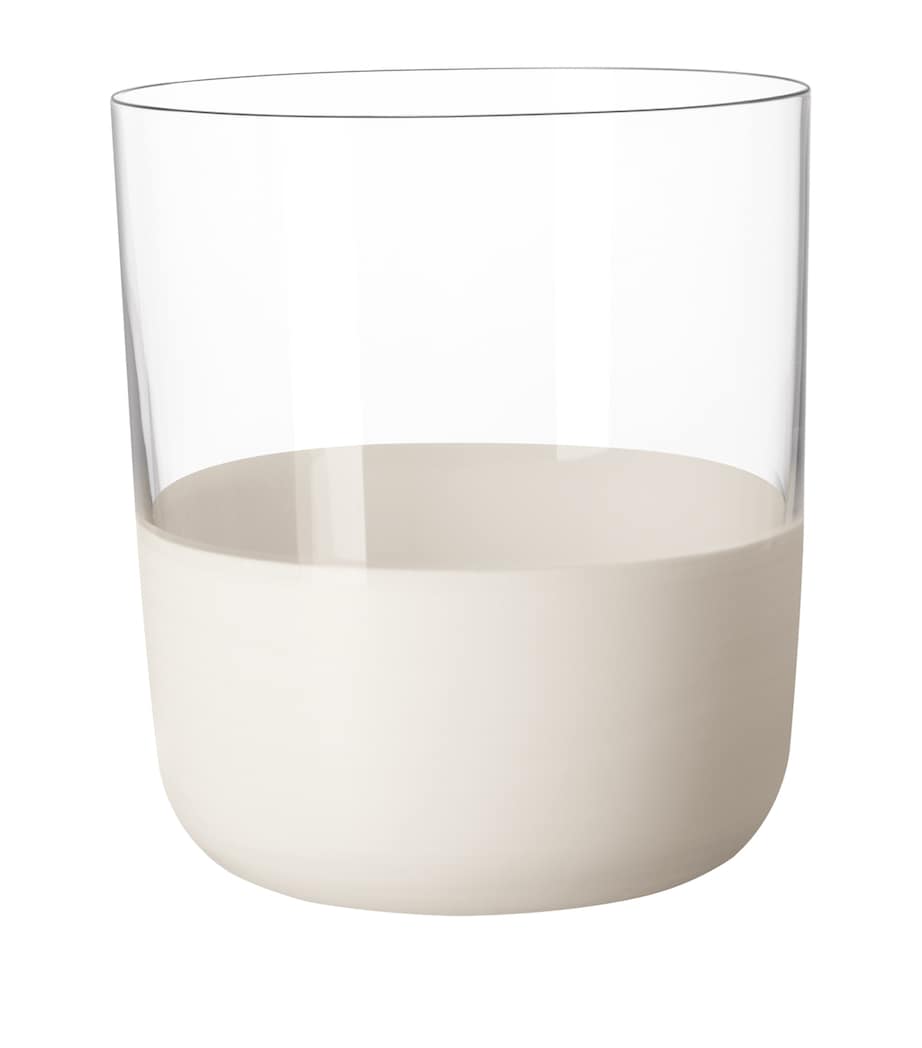 Set of 4 Manufacture Rock Blanc Tumblers (370ml)