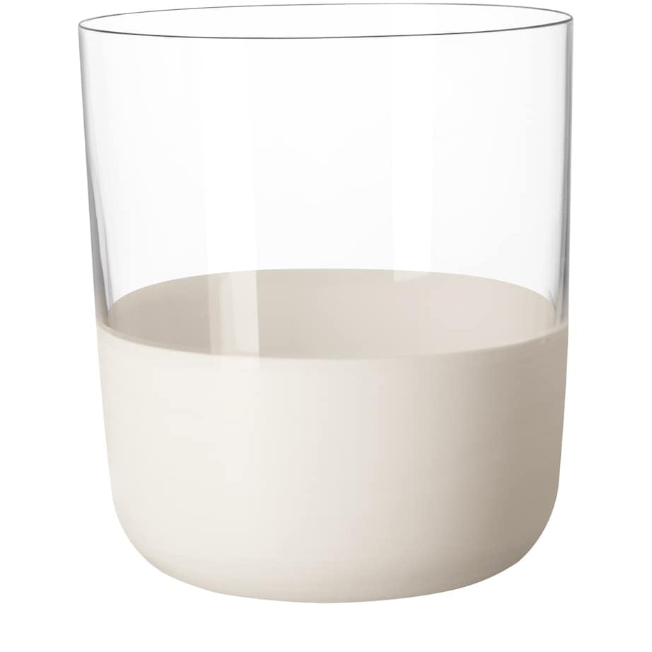 Set of 4 Manufacture Rock Blanc Tumblers (370ml)