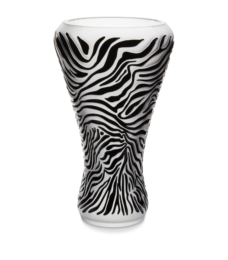 Lalique Zèbre Vase (45cm)