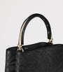 Black Calfskin Panthère de Cartier Top-Handle Bag