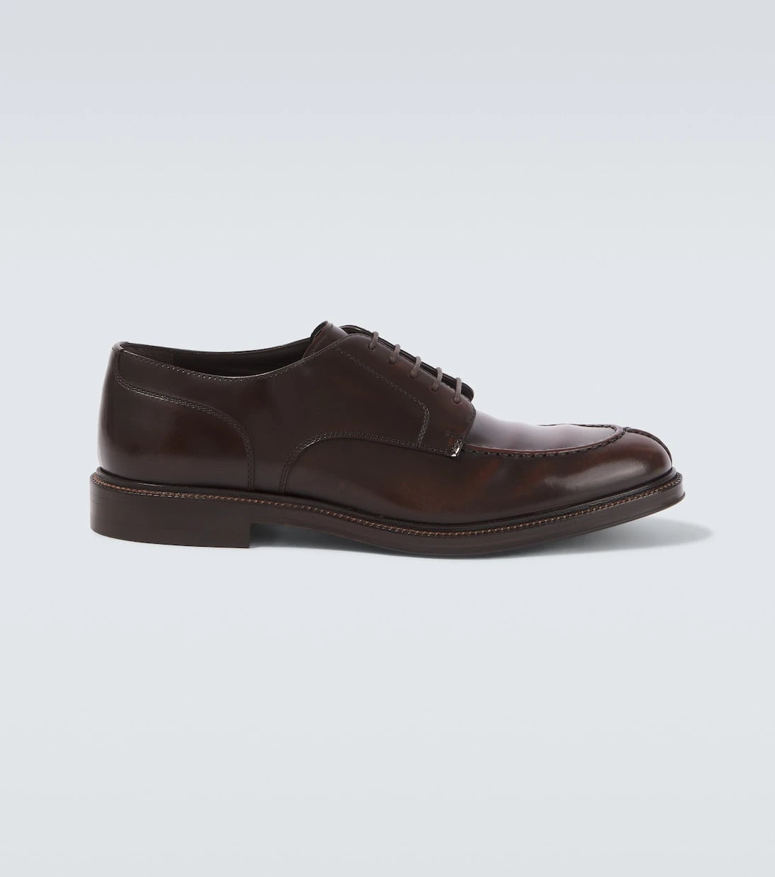 Brunello Cucinelli - Leather Derby shoes