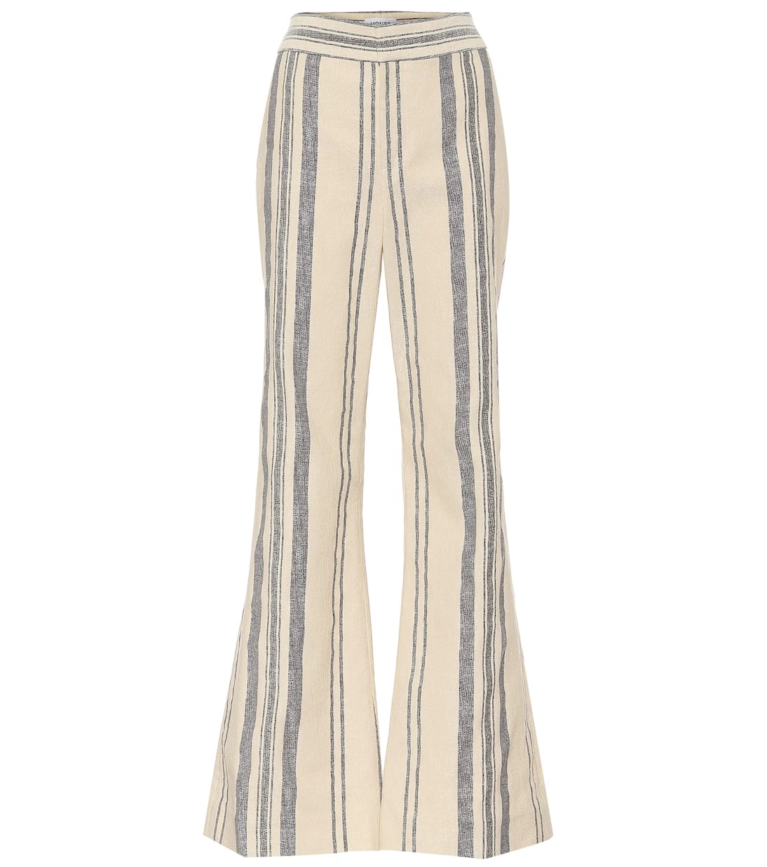 Monse - Striped high-rise flared pants