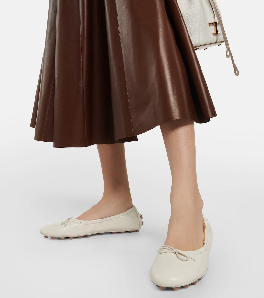 Tod's - Leather ballet flats
