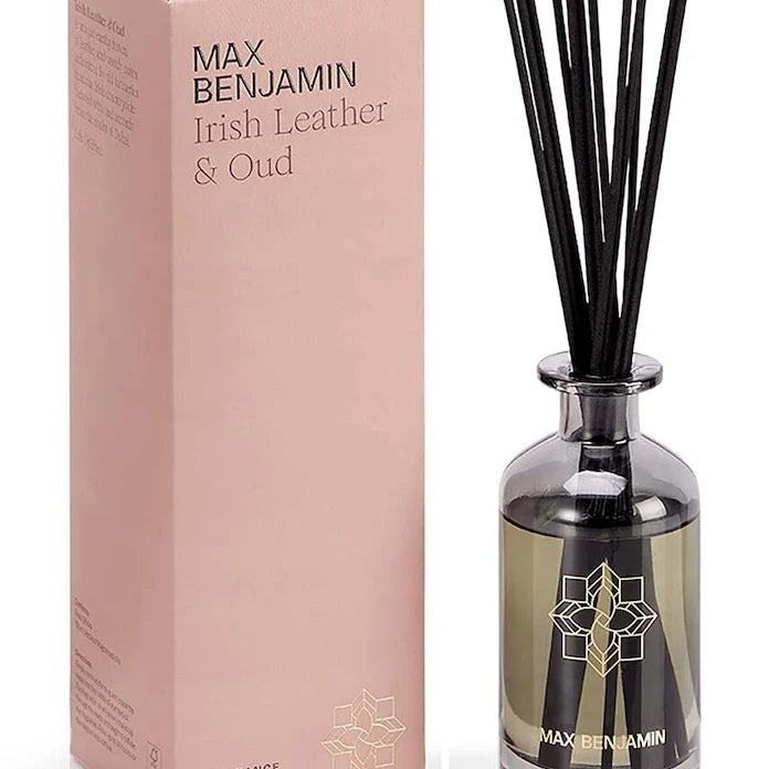 Арома дифузер Max Benjamin Irish Leather & Oud 150 ml
