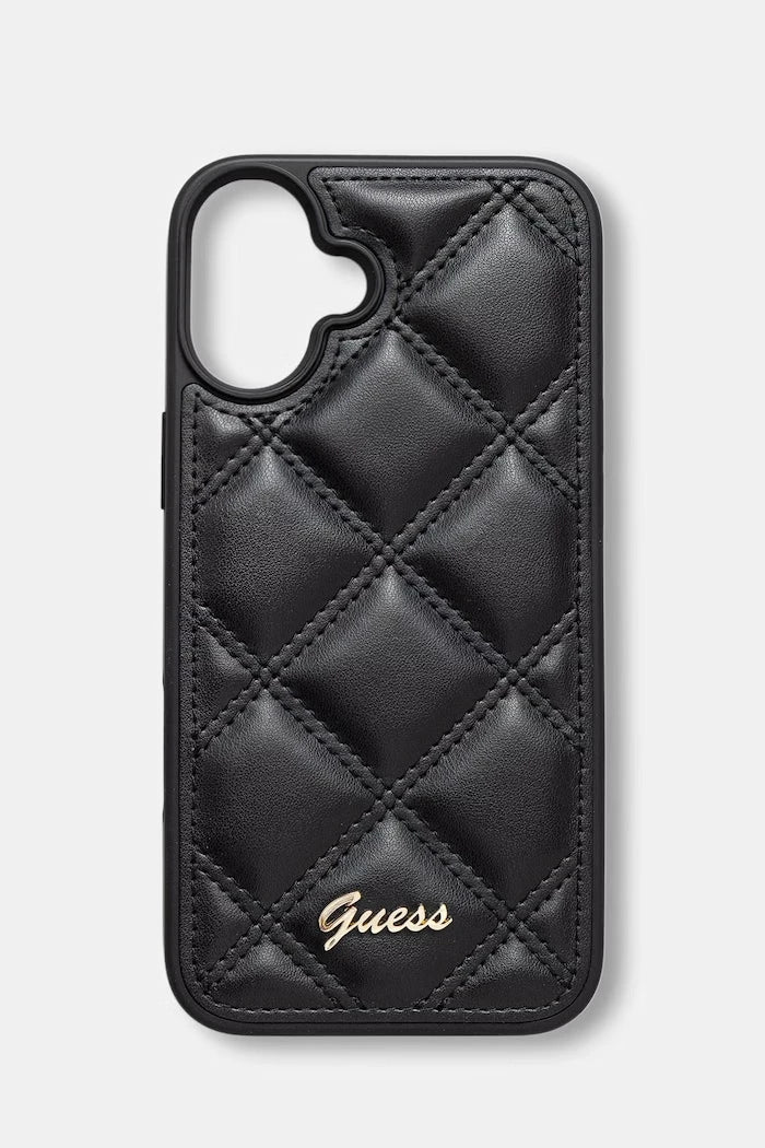 Guess кейс за телефон от имитация на кожа iPhone 16 Plus