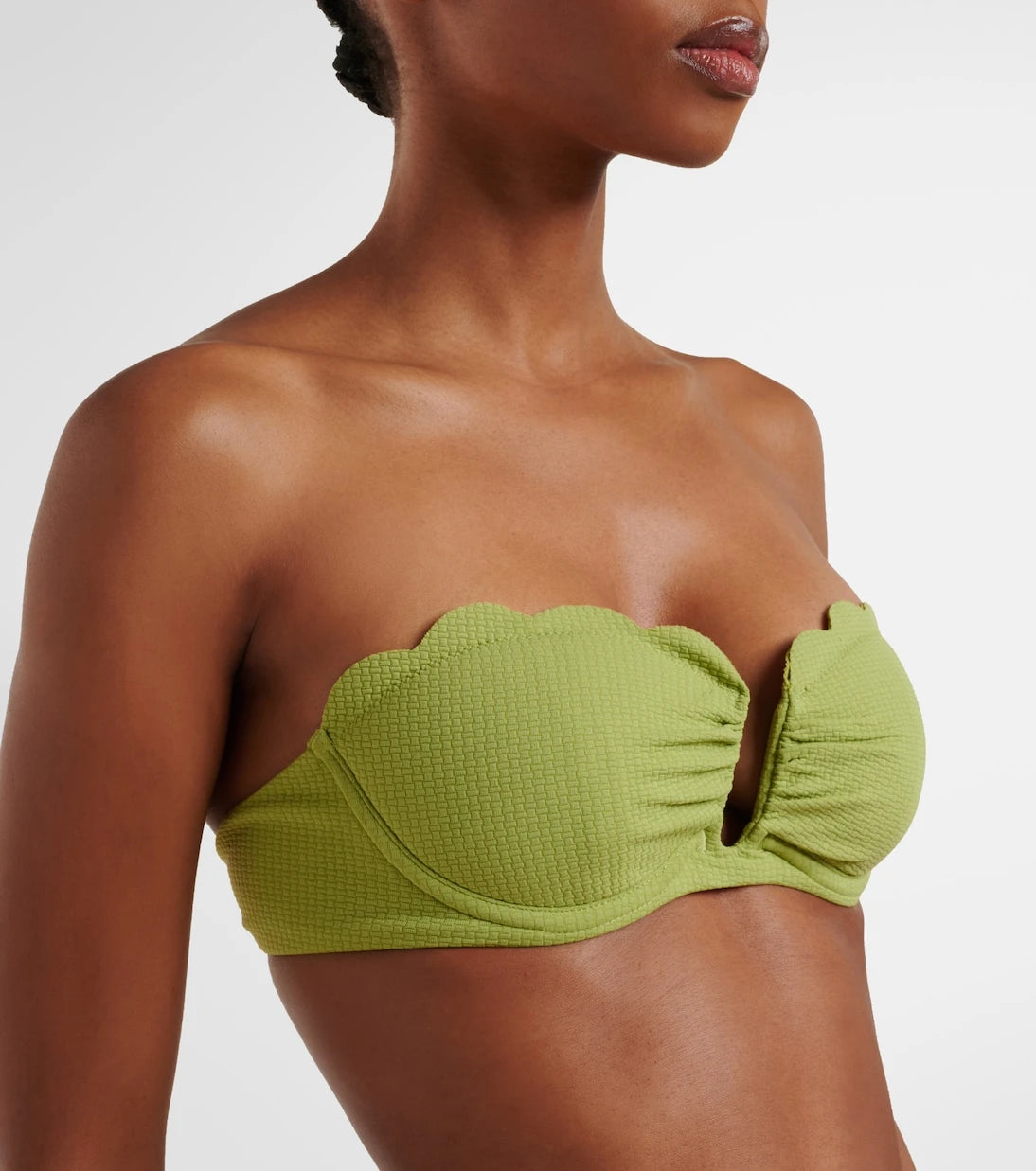 Marysia - Lisbon scalloped bikini top