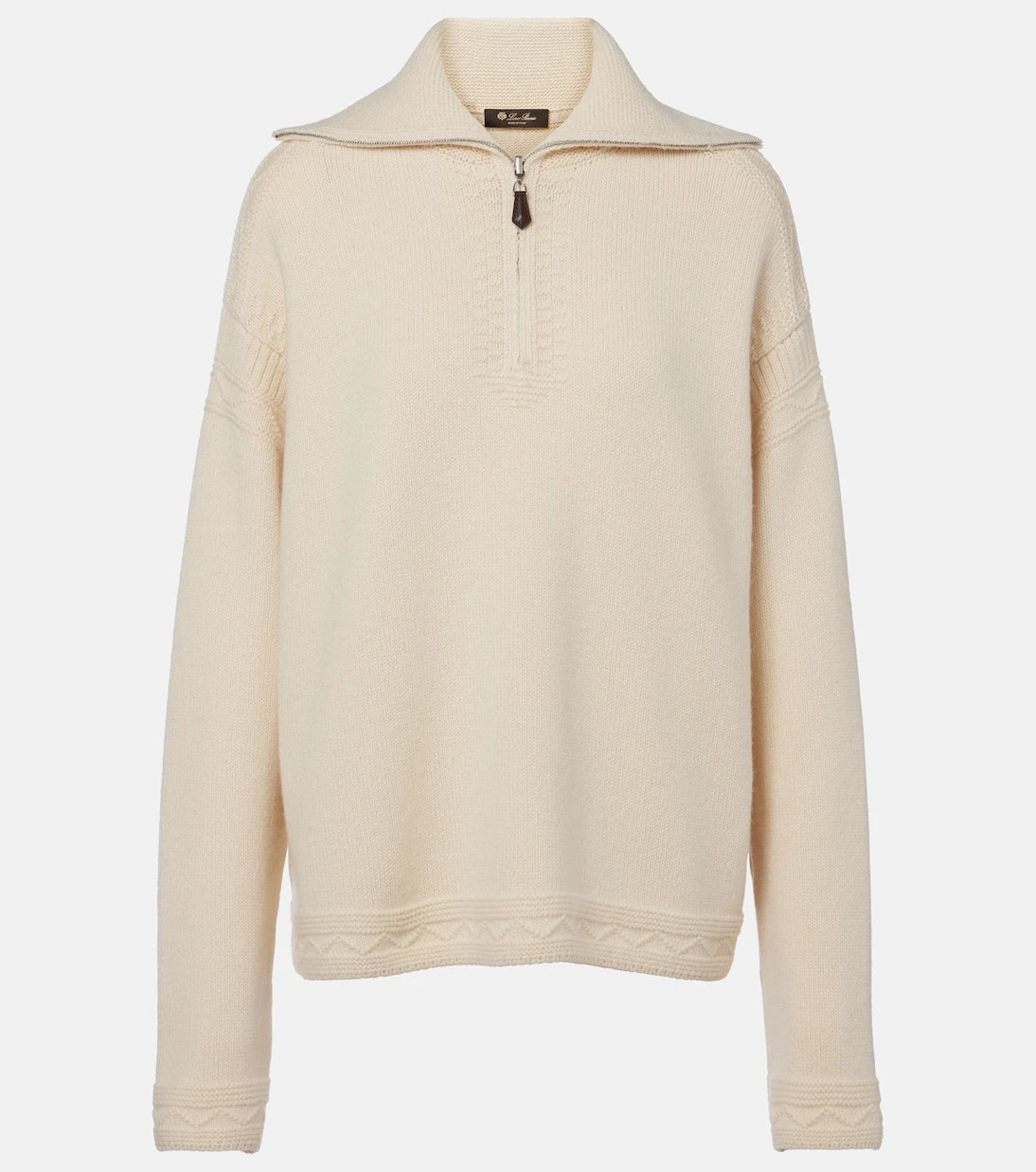 Loro Piana - Carezza cashmere polo sweater