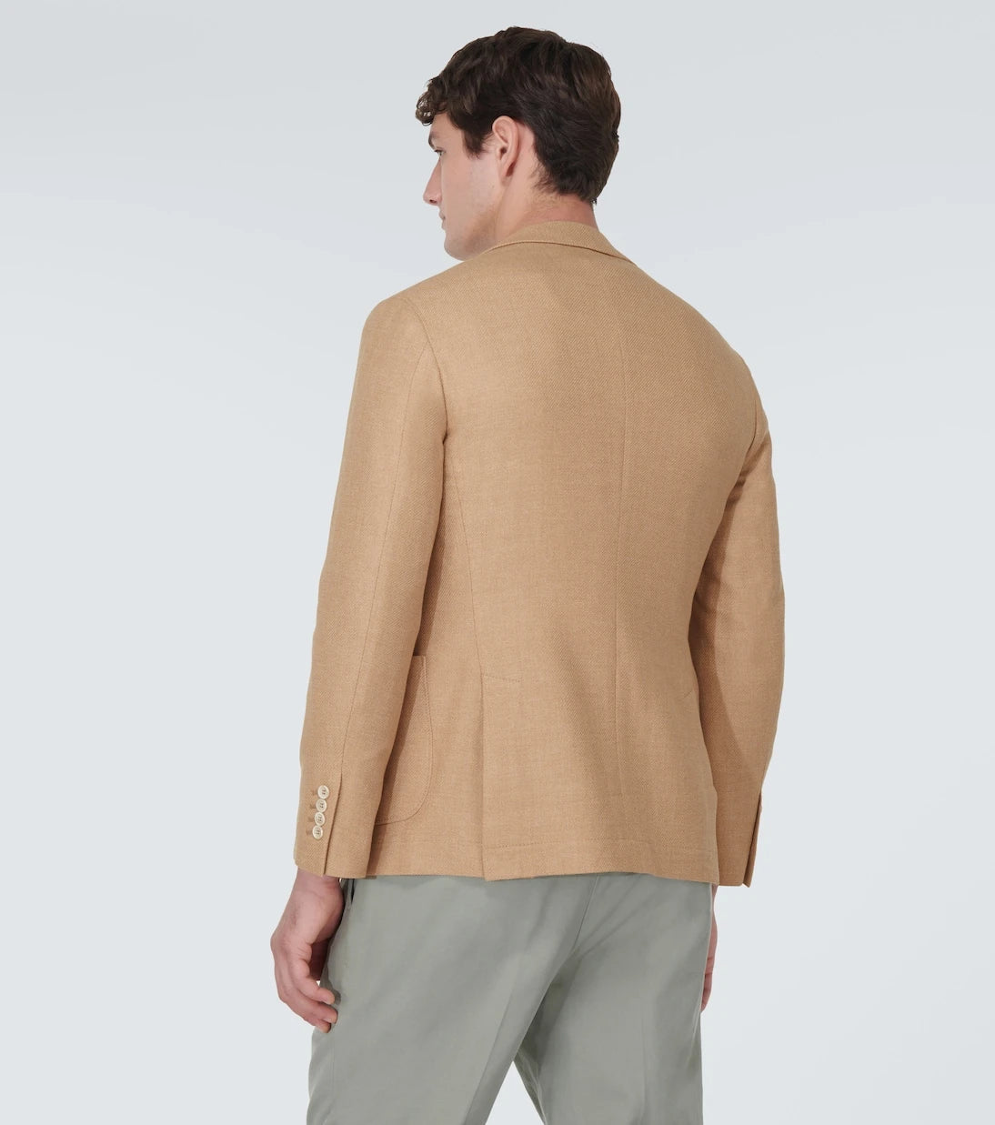 Brunello Cucinelli - Wool, cashmere, and silk twill blazer