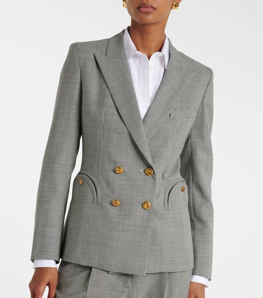 Blazé Milano - Charmer ekose saf yün blazer