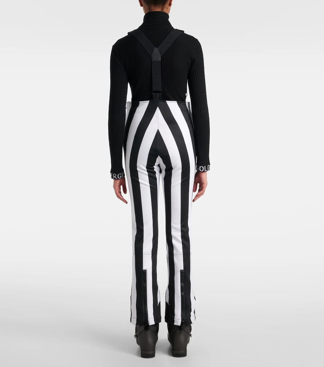 Goldbergh - Lunira striped ski salopettes