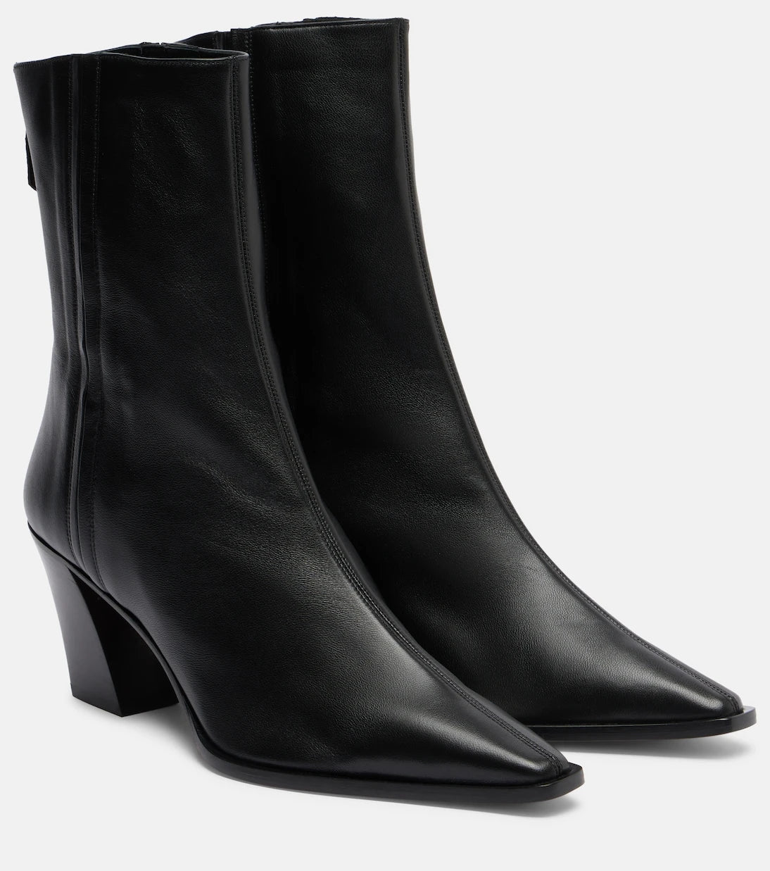 Aquazzura - Francoise 70 leather ankle boots