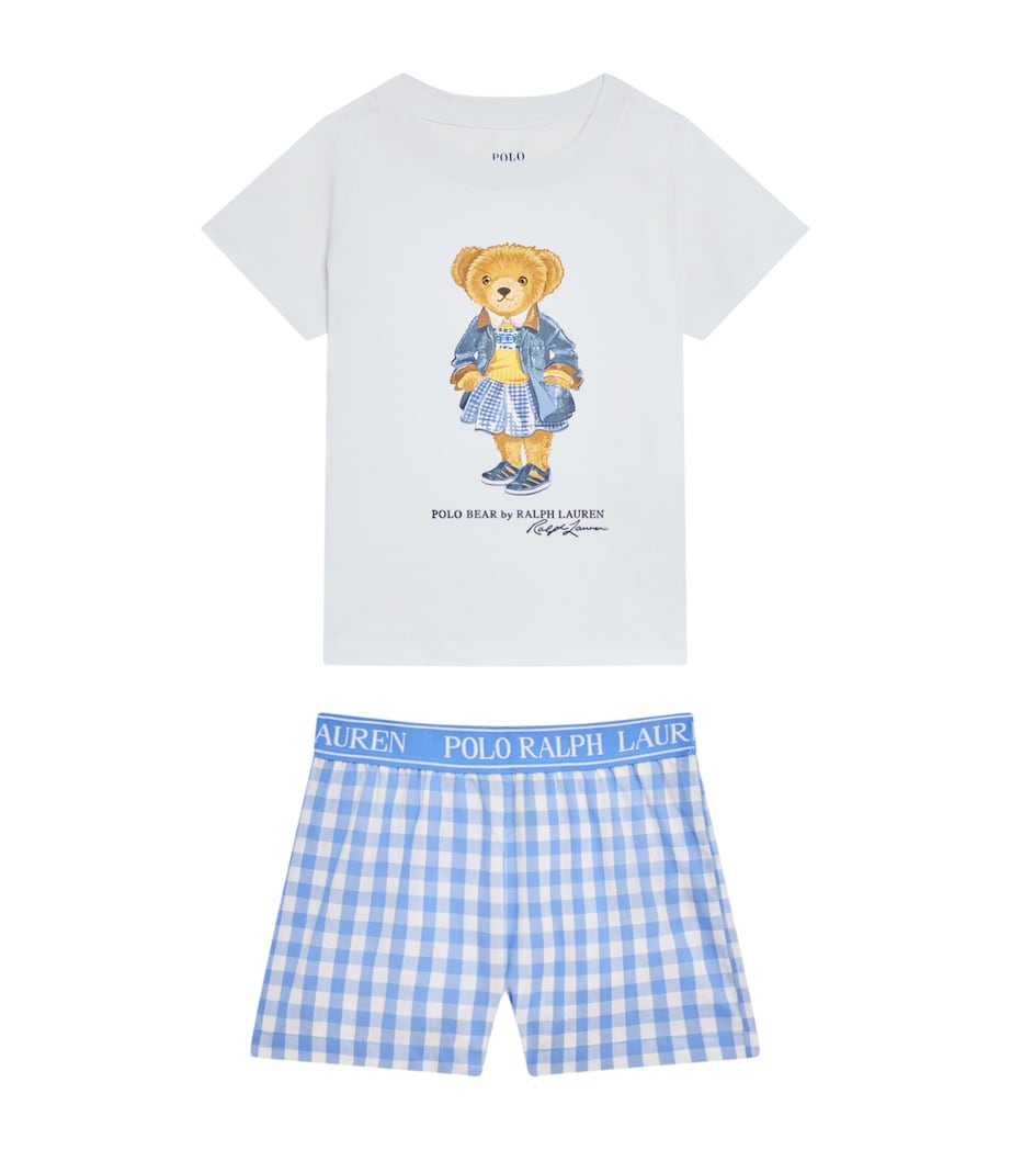 Ralph Lauren Kids Cotton Polo Bear Pyjama Set (4-6 Years)